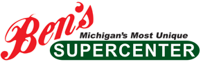 A theme logo of Ben's Supercenter