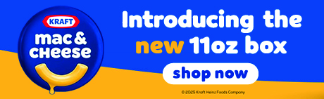 Introducing the new 11oz Kraft Mac n Cheese Box - Shop now!